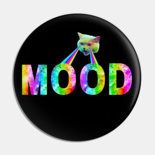 MOOD Cat Pin