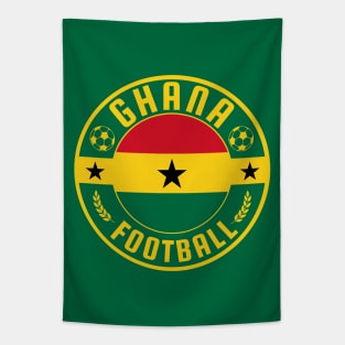 Ghana Football Lover Tapestry