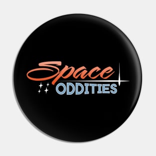 Space Oddities Logo Pin