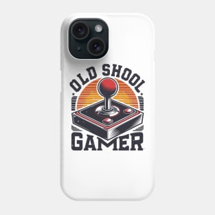 Old School Gamer Joystick Phone Case