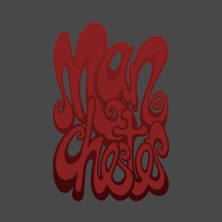 Manchester lettering - chile oil red T-Shirt
