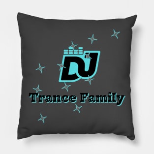 Dj Trance Family Pillow