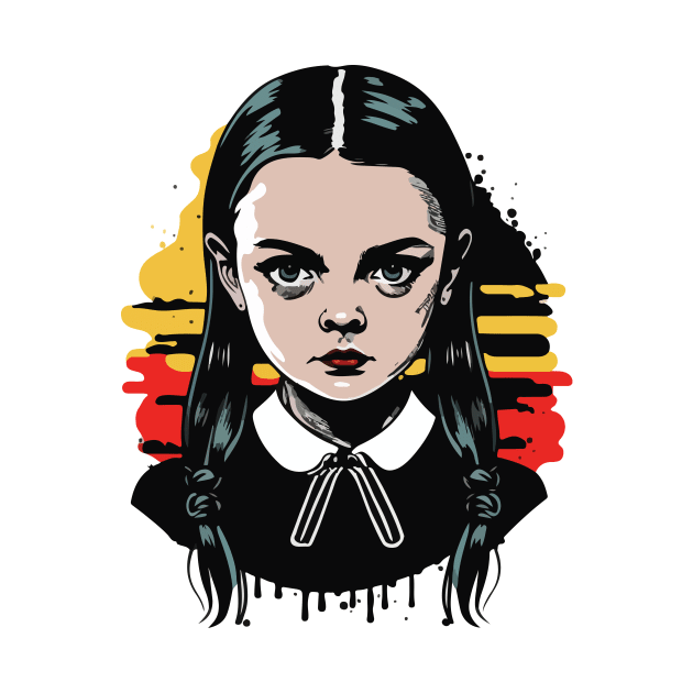 Wednesday Addams by vectrus