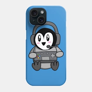 Penguin Gamer Phone Case