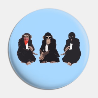 3 not so wise monkeys - Pin