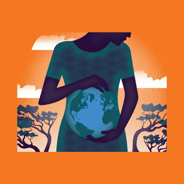 Mother Earth by Neil Webb | Illustrator