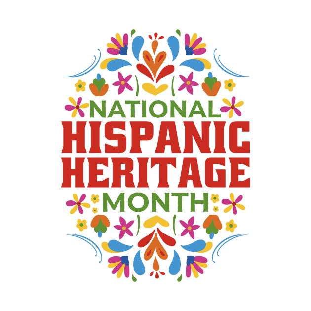 National Hispanic Heritage Month by FunSillyShop