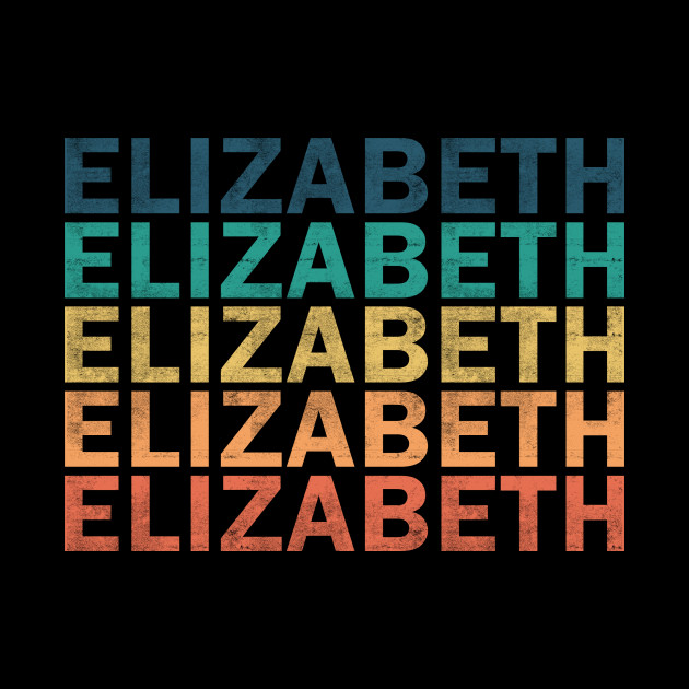 Elizabeth Name T Shirt - Elizabeth Vintage Retro Name Gift Item Tee - Elizabeth - Phone Case