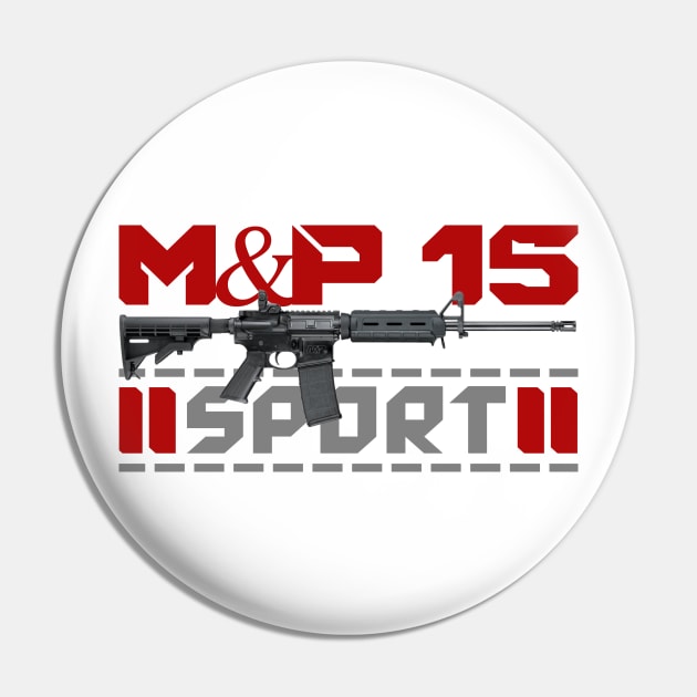 AR 15 M&P 15 Sport 2 Pin by Aim For The Face