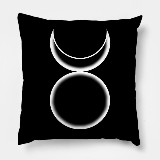 Horned God Pillow by Dark Night Designs