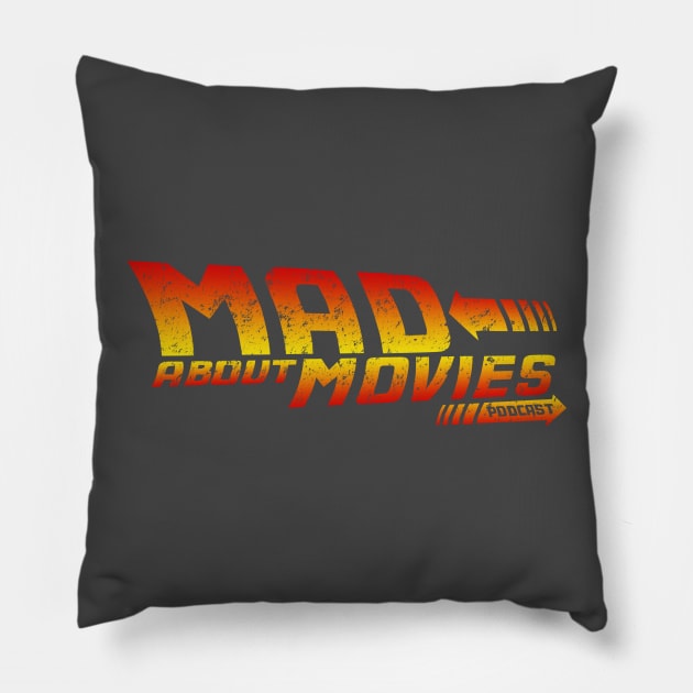 BTTF Logo Pillow by Mad About Movies