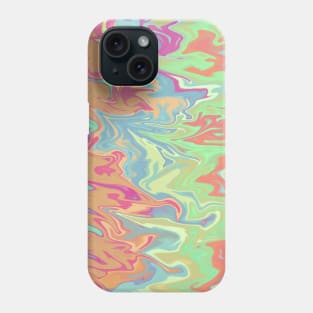 Acidic Liquid Marble Pattern Phone Case