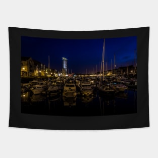 Swansea Marina - Twilight - 2013 Tapestry