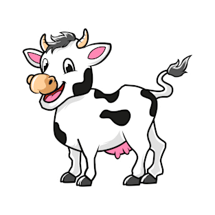 Cow Cartoon T-Shirt