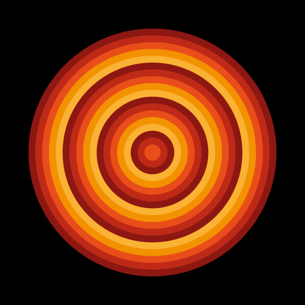 Concentric Circles by n23tees