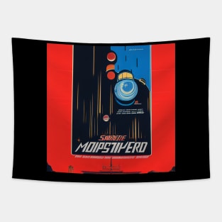 Retro Vintage 80s Scifi Poster Tapestry