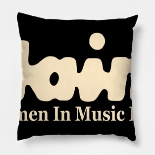 vintage girl song Pillow