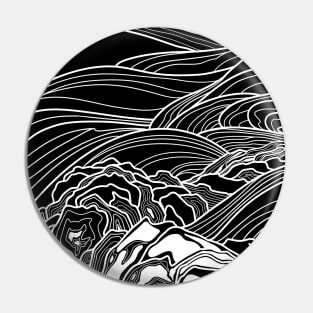 À rebours: marine landscape Pin