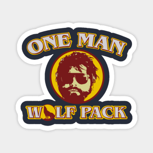 One Man Wolf Pack v2 Magnet