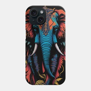 Serenity in Herds: Finding Peace with Elephant Kin Phone Case