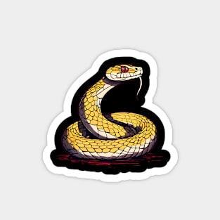 Aesthetic Python Magnet