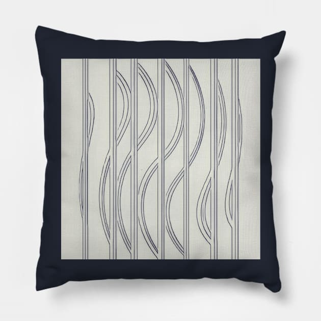 The curve 1 Pillow by FlossOrFi