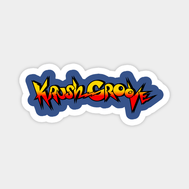 Krush Groove Records Magnet by SYNDICATE WORLD