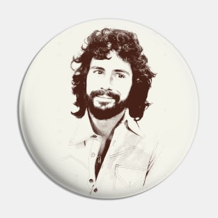 Cat Stevens  - - Retro Fan Artwork Pin