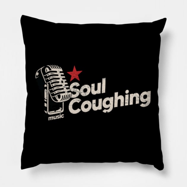 Soul Coughing / Vintage Pillow by graptail