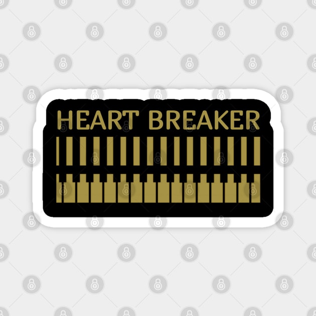 Piano Heart breaker Magnet by Halloween_House