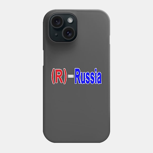 (R) = Russia - Republicans = Russian Assests - Back Phone Case by SubversiveWare