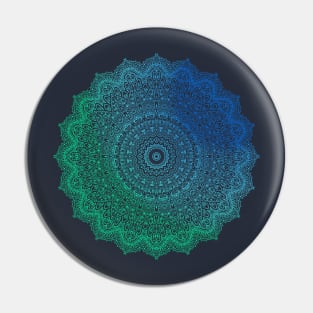 Yogi, Prana Mandala blue Pin