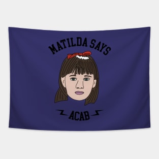 Matilda Says ACAB Tapestry