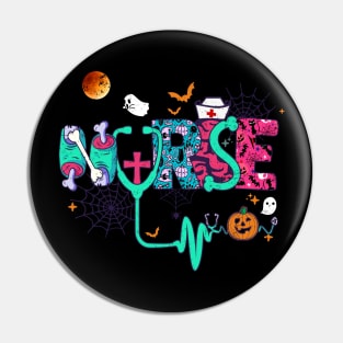 Cute Halloween Nurse Pin