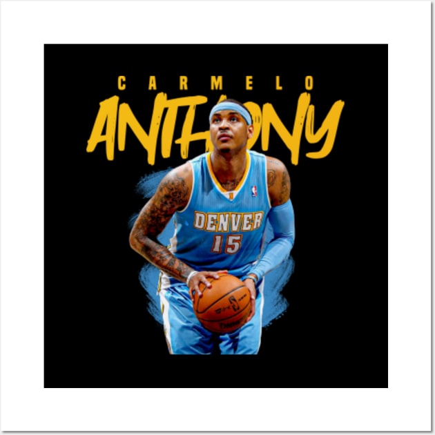 Carmelo Anthony Denver Nuggets  Carmelo anthony, Basketball