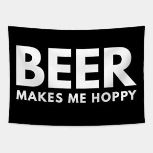 Beer Makes Me Hoppy Tapestry