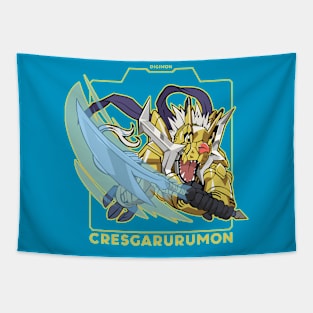 digimon chibi cressgarurumon Tapestry