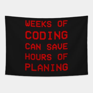 Coding-Planing design Tapestry