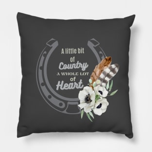 country girl motivational Pillow