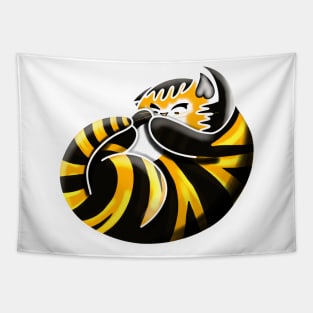 Cat Bee Tapestry