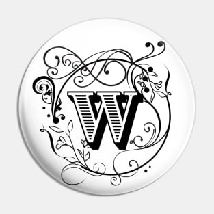 Letter W Pin