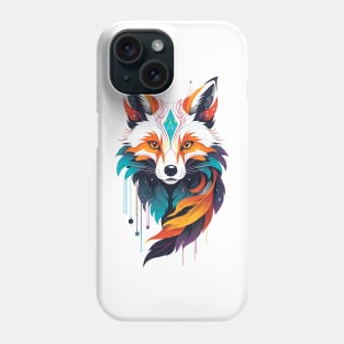 Abstract Fantasy Fox Phone Case