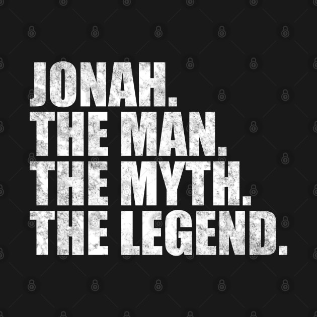 Jonah Legend Jonah Name Jonah given name by TeeLogic