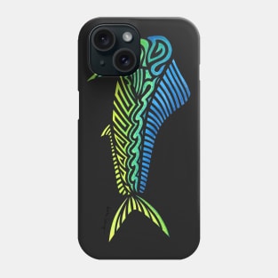 Tribal Mahi Mahi Phone Case