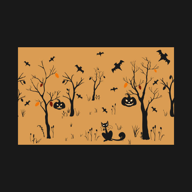 Halloween Pattern by Countryside