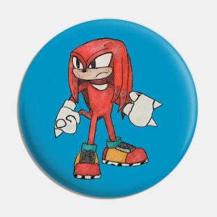 Knuckles the Echidna Pin