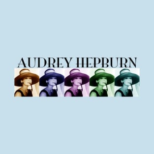 Audrey Hepburn Style Icon v2 T-Shirt