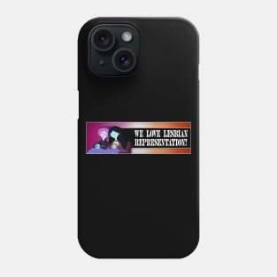 We Love Lesbian Representation - Princess Bubblegum And Marceline Phone Case