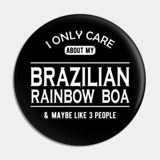 Brazilian rainbow boa - I only care about my brazilian rainbow boa Pin