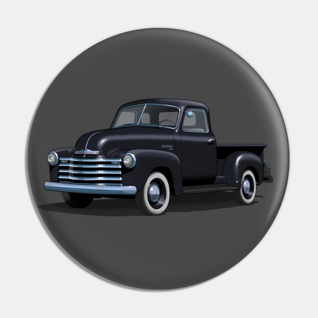 1949 Chevy Pickup Truck in black Pin by candcretro